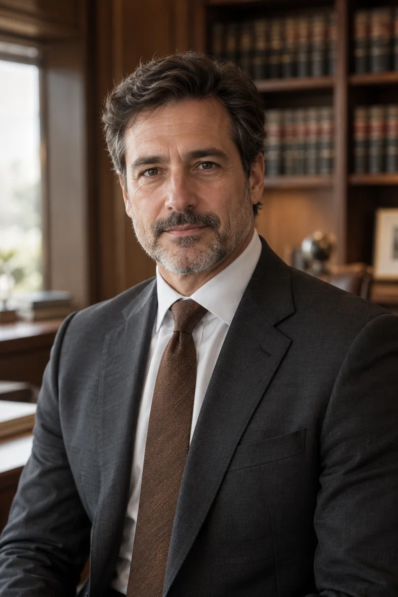 Retrato ficticio del Dr. Martín Alvear